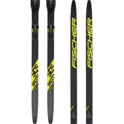 Fischer SCS Skate Black/yellow Inkl. Race Skate Binding (2022/23)