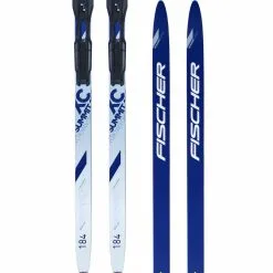 Fischer Summit Crown Blue EF Incl. Compact Step-In Bindingen (2022/23)